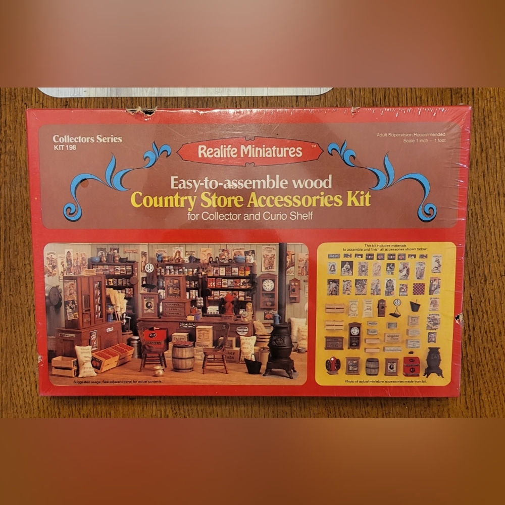Realife Miniatures Country Store Accessory Kit